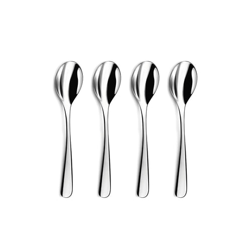 4 coffee spoons stainless steel