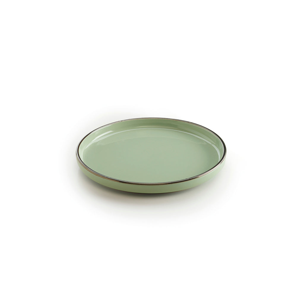 Set of 4 dessert plates - Light green