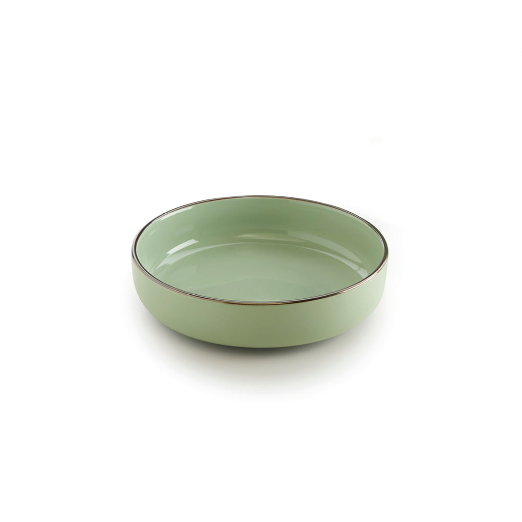 Set of 4 deep plates - Light green