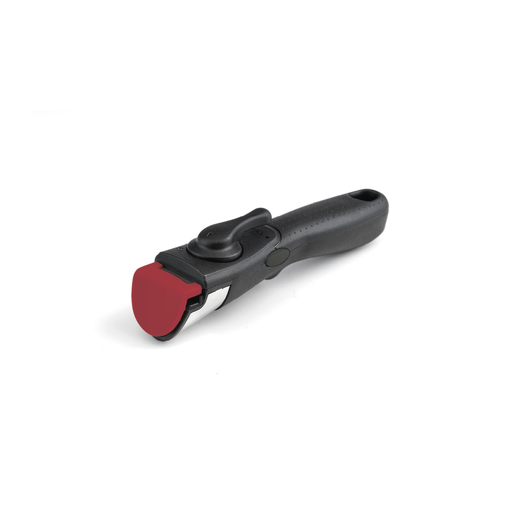 Removable handle for stainless steel cookware