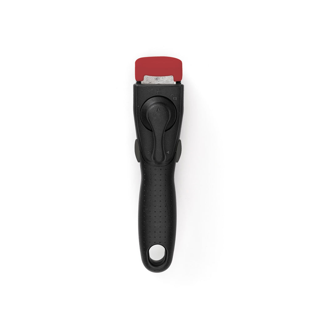 Removable handle for stainless steel cookware