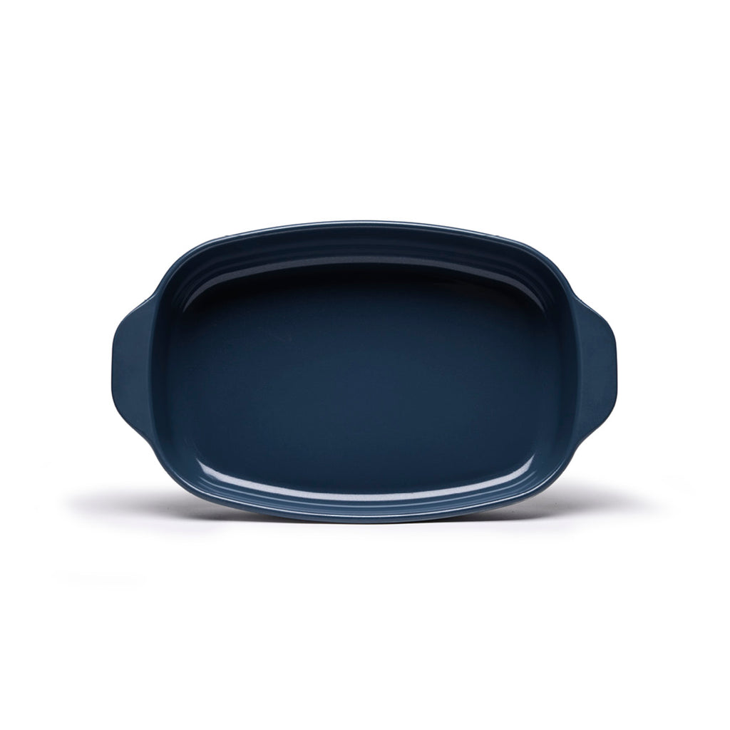 Ceramica alumnia - Unbreakable oven dish - shock and chip resistant -4L Blue