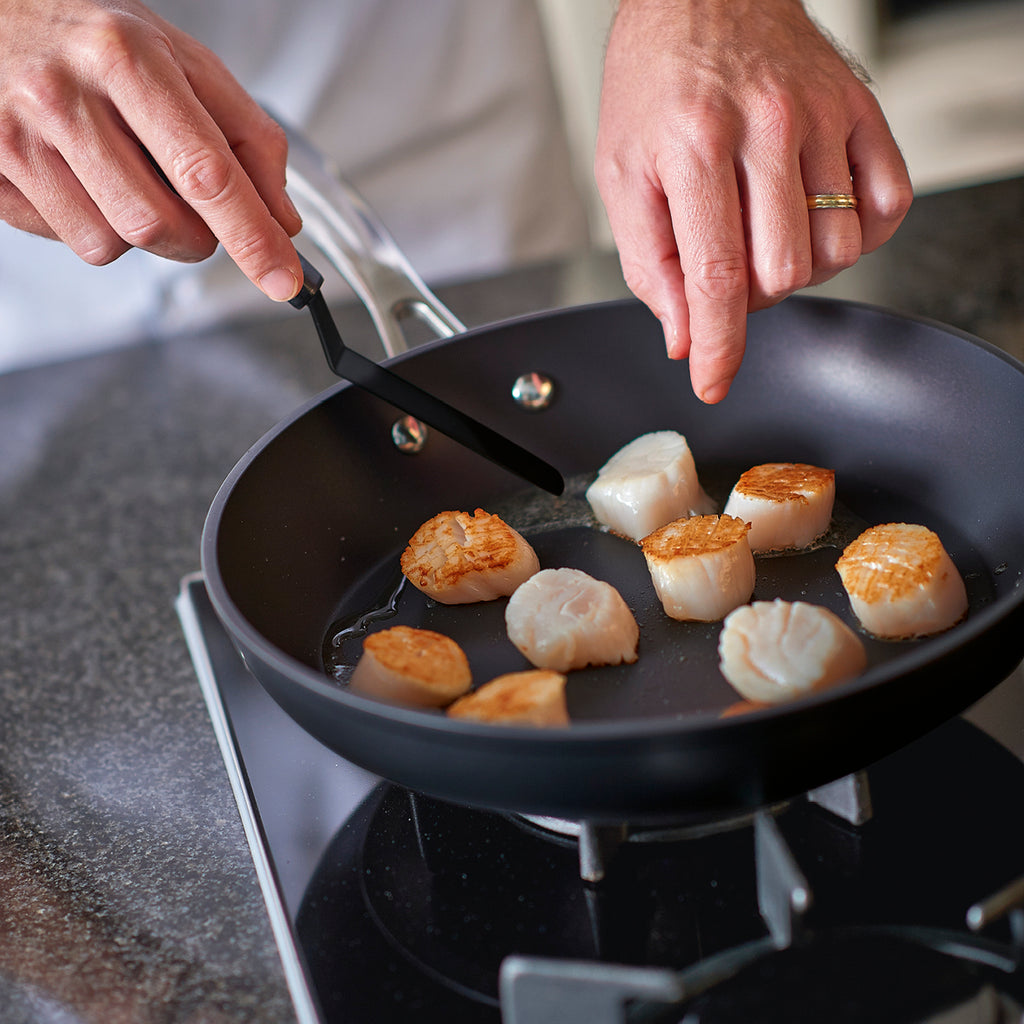 Set of 3 frypans 20 + 24 + 28 cm - Black