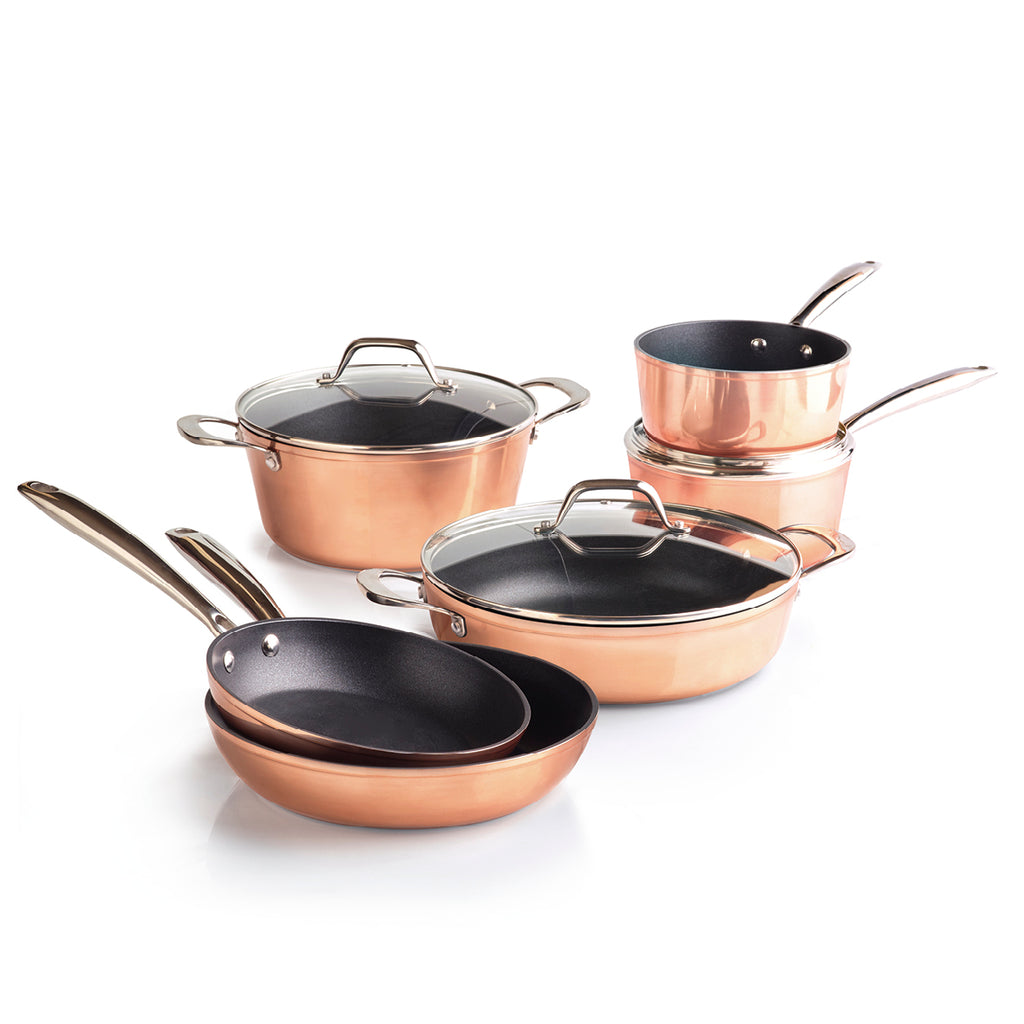 Set Alux Pro with lid - Copper