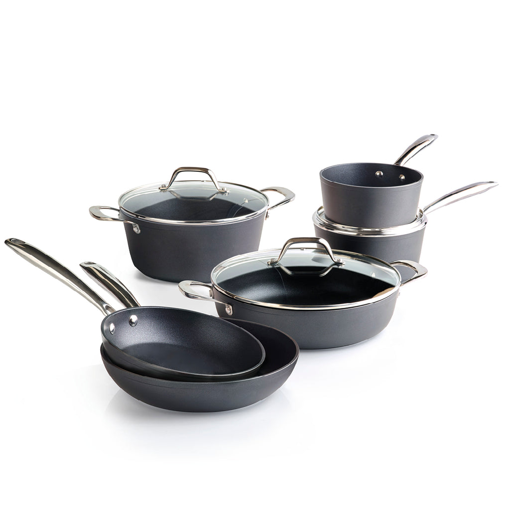 Set Alux Pro with lid - Black
