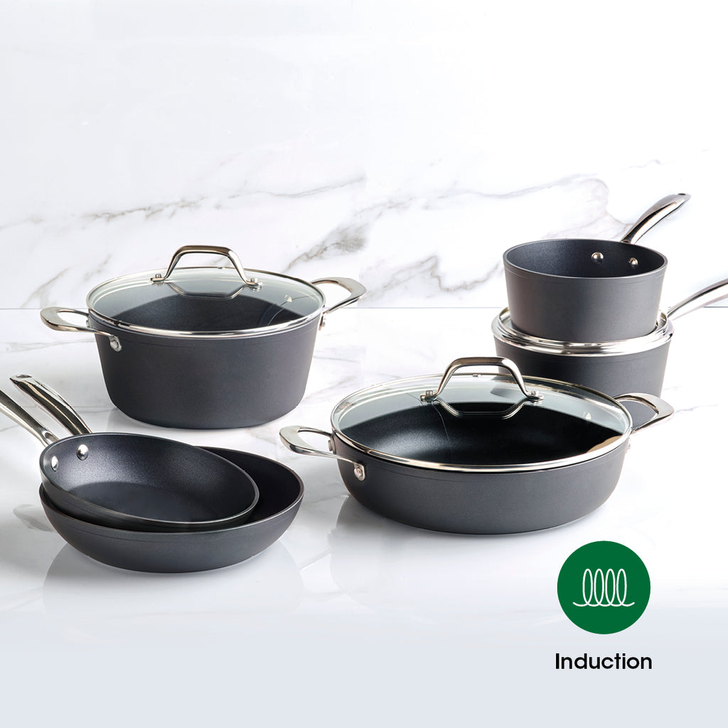 Set Alux Pro with lid - Black