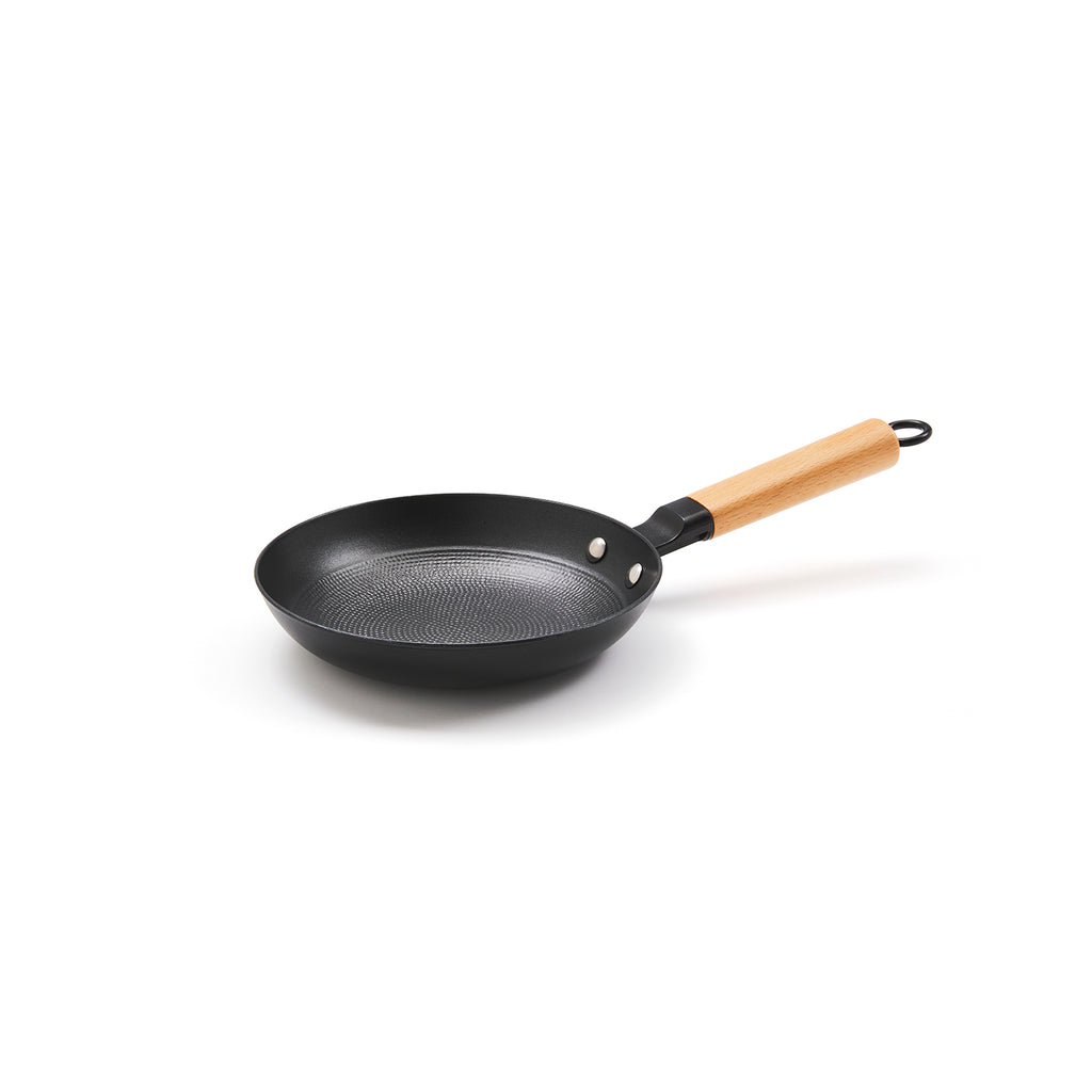 Qulinart cast iron lightweight skillet with non-stick honeycomb structure - 20, 24 or 28 cm 20 cm
