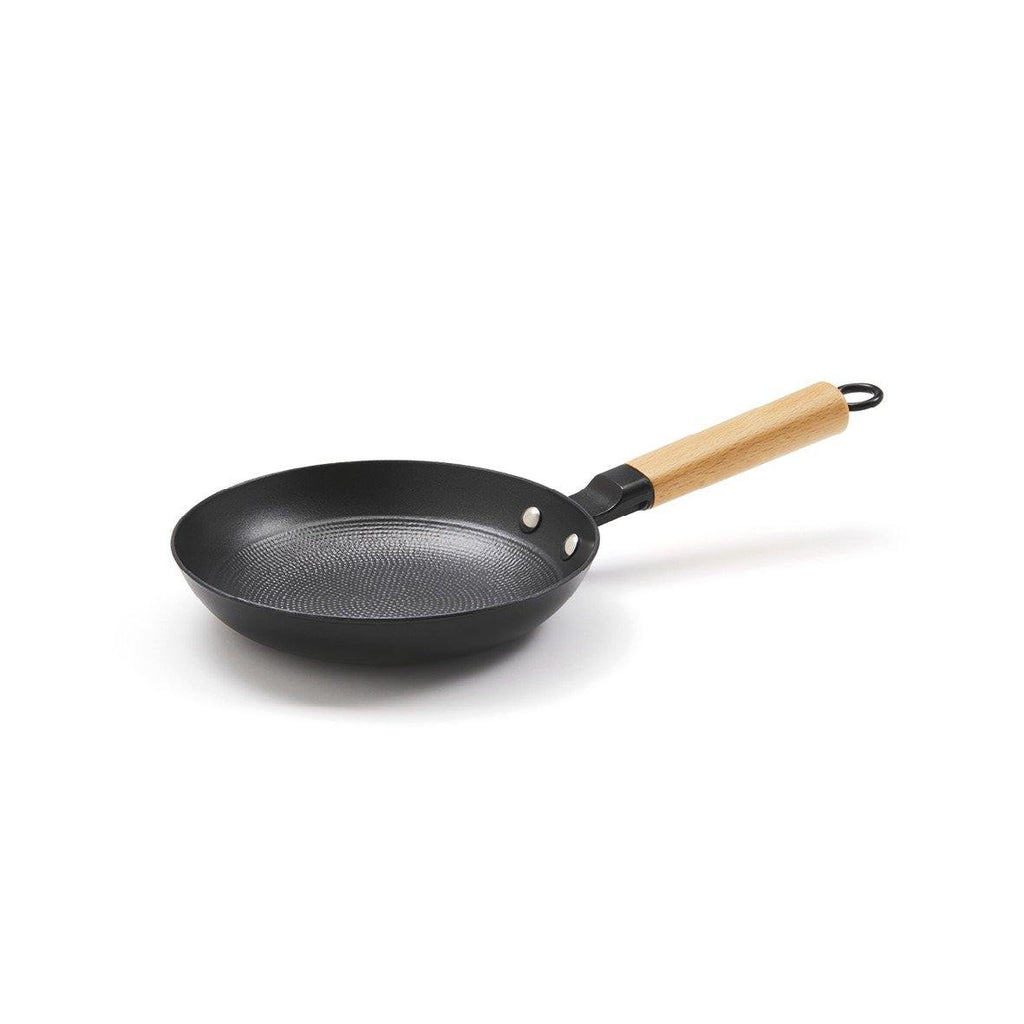 Qulinart cast iron lightweight skillet with non-stick honeycomb structure - 20 cm - Qulinart