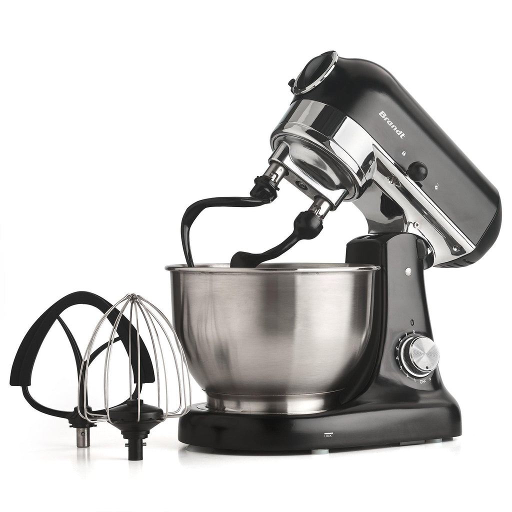 Kitchen robot with double kneaders - Black - Qulinart