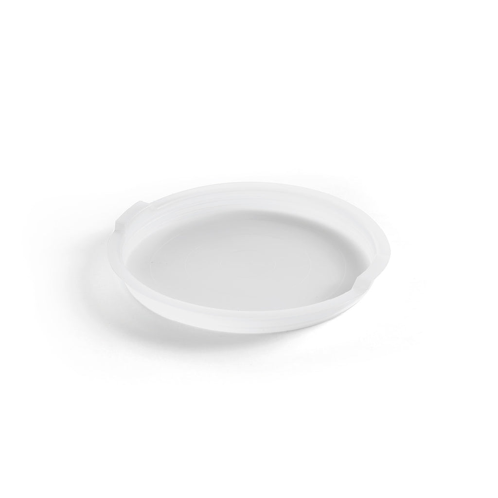 Set of 3 PP lids for saucepans - White