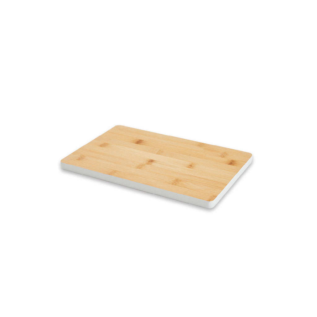 Rectangular chopping board in bamboo - White White