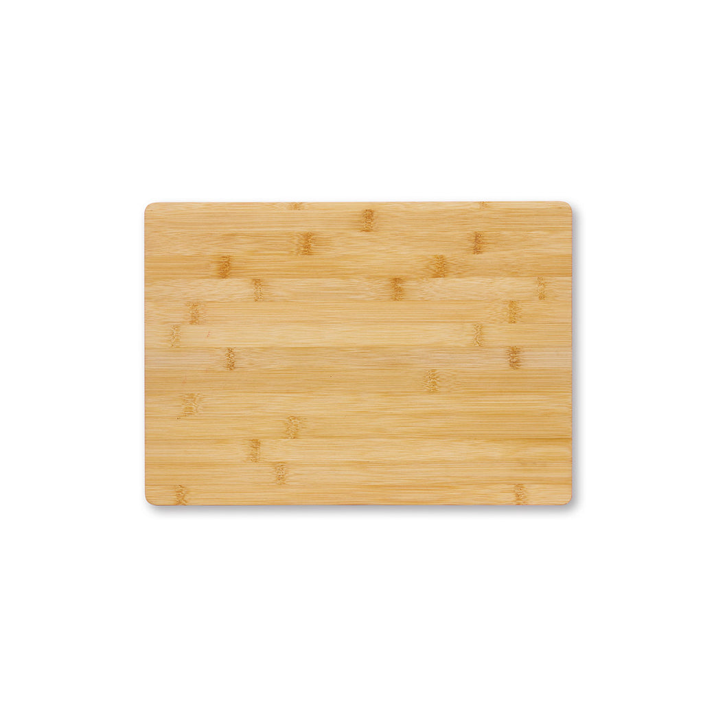 Rectangular chopping board in bamboo - White