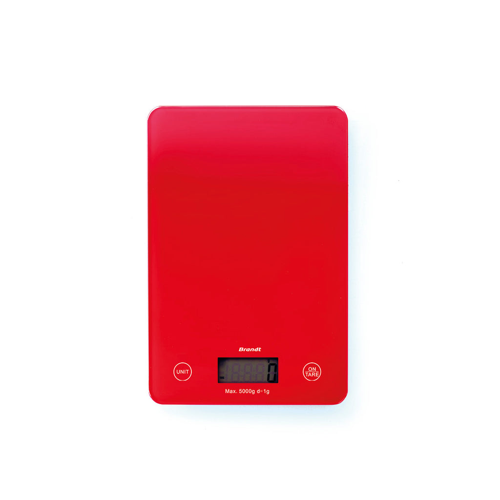 Kitchen scale - red