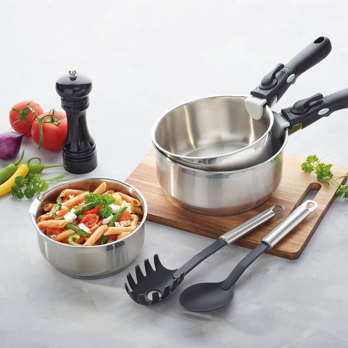 Removable Handle Cookware