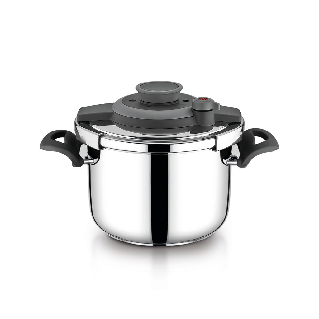 Pressure cooker in stainless steel