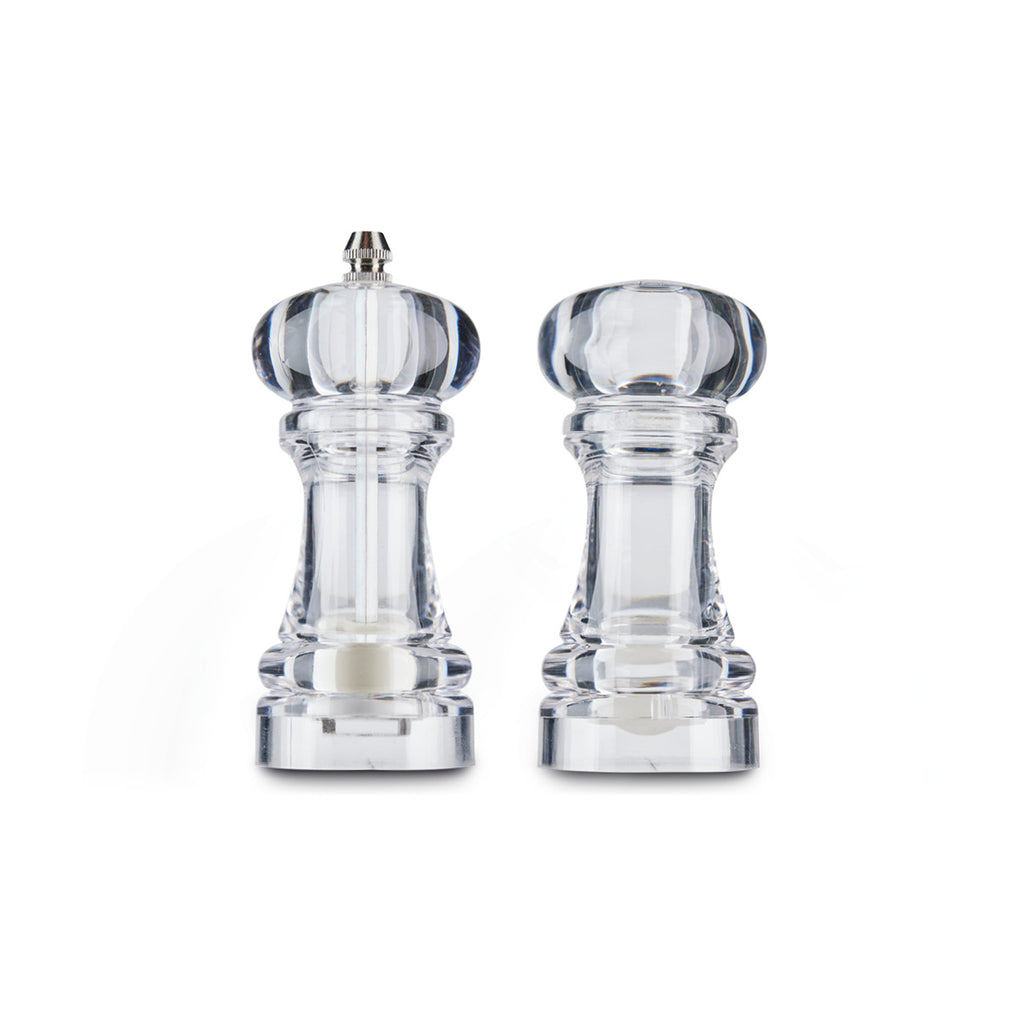 Pepper & salt mill set - Transparent