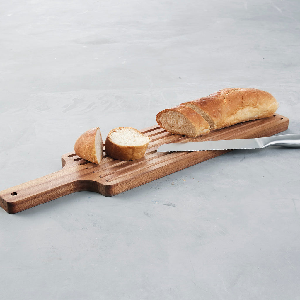 Chopping board for bread - Acacia