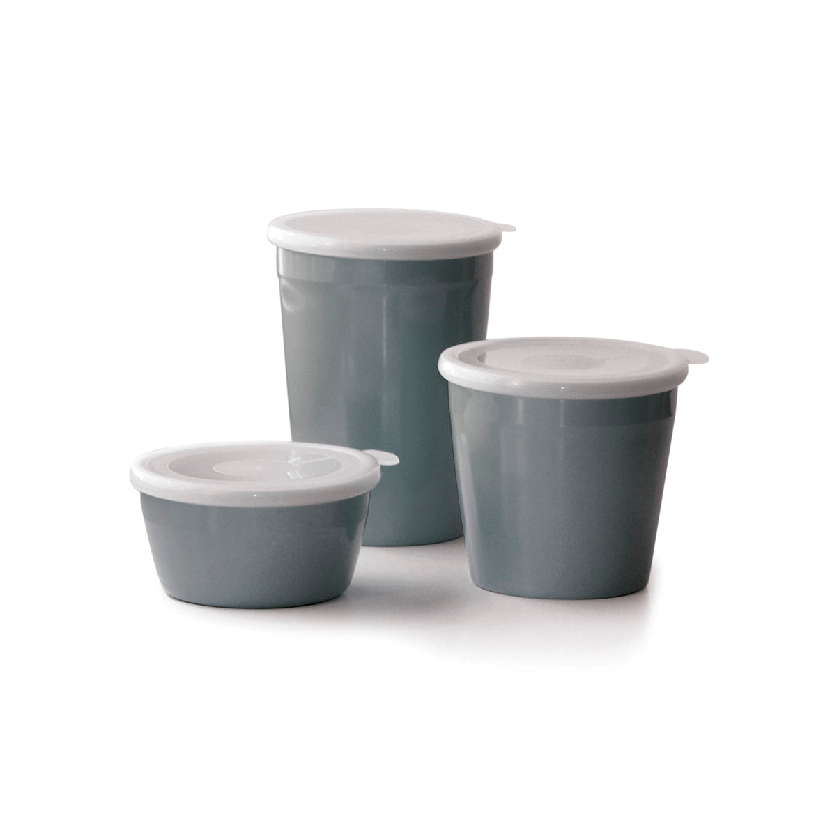 Set de 3 boîtes alimentaires en verre avec couvercles hermétiques – 0.6l +  1l + 1.5L