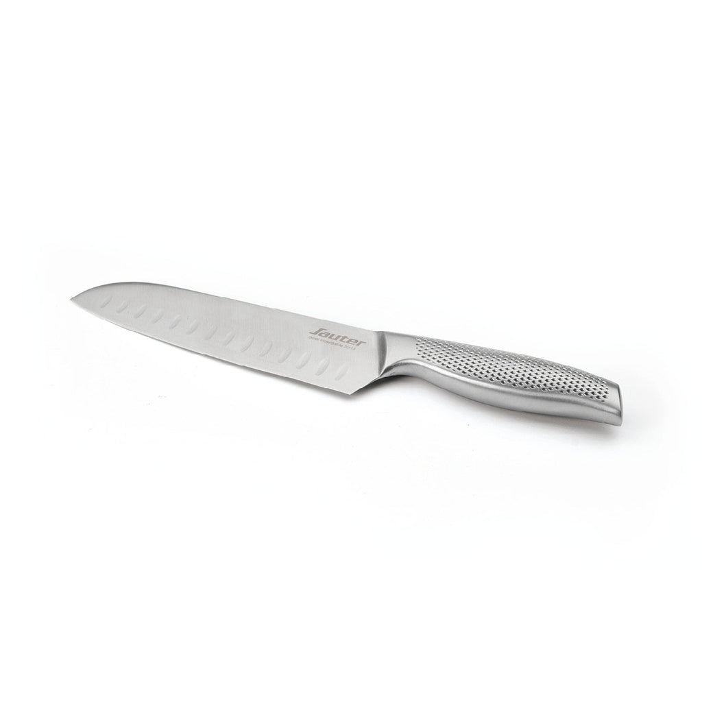 Santoku knife - Silver