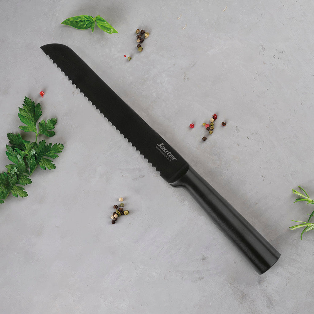 Bread knife - Matt black