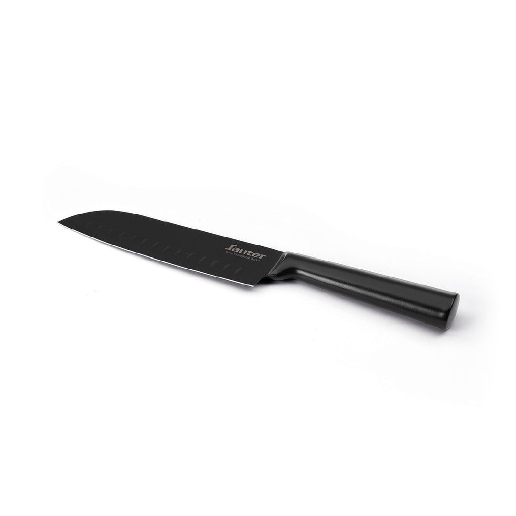 Couteau santoku en noir - VipShopBoutic