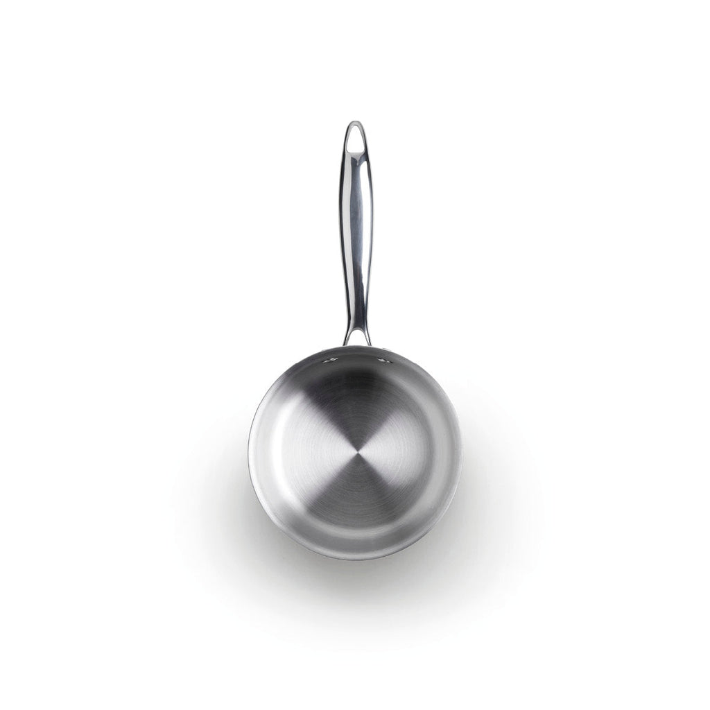 Stainless steel triply sauce pan 16 cm - Silver