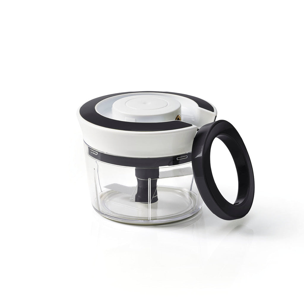 Pull chopper - black / white