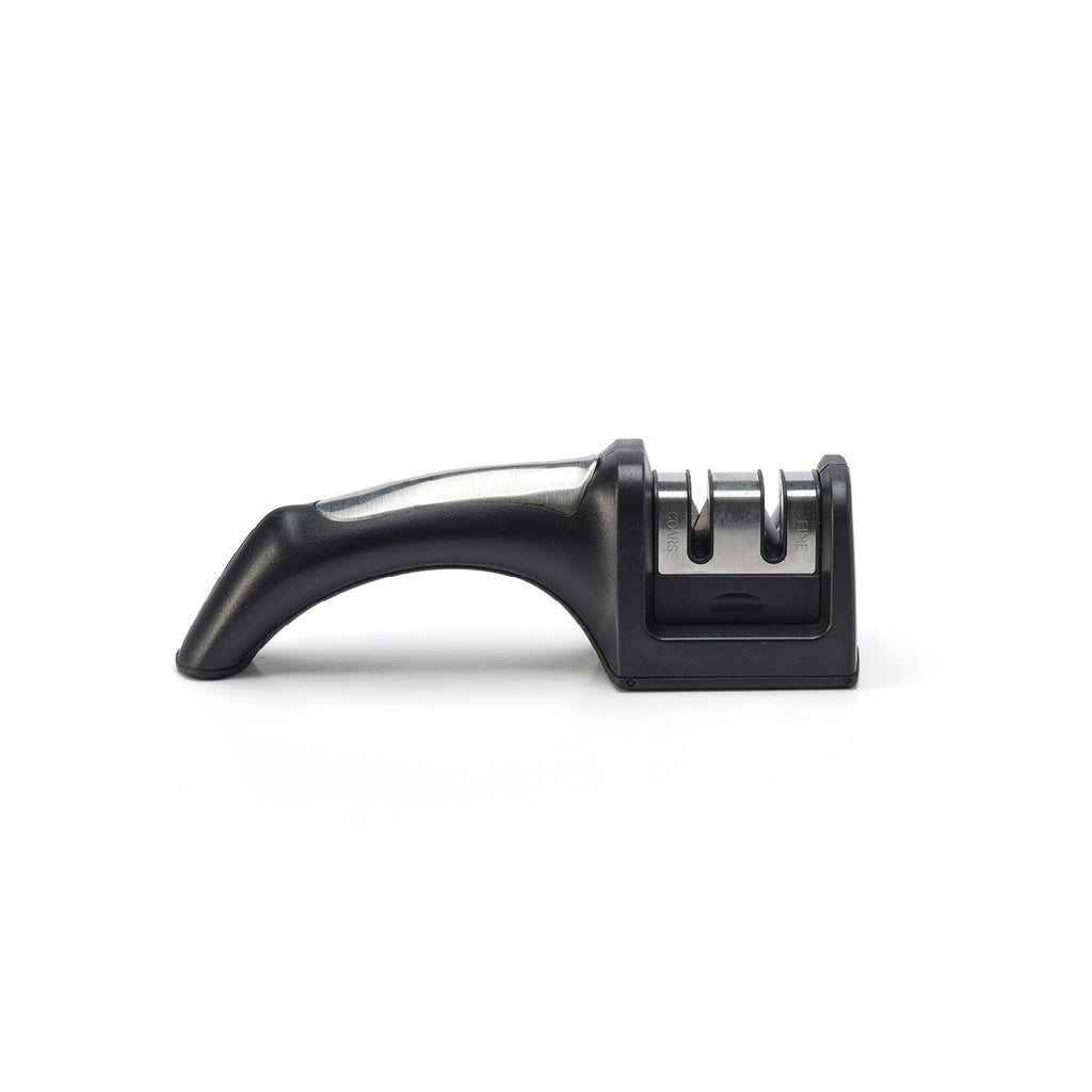 Knife sharpener stainless steel - grey/black