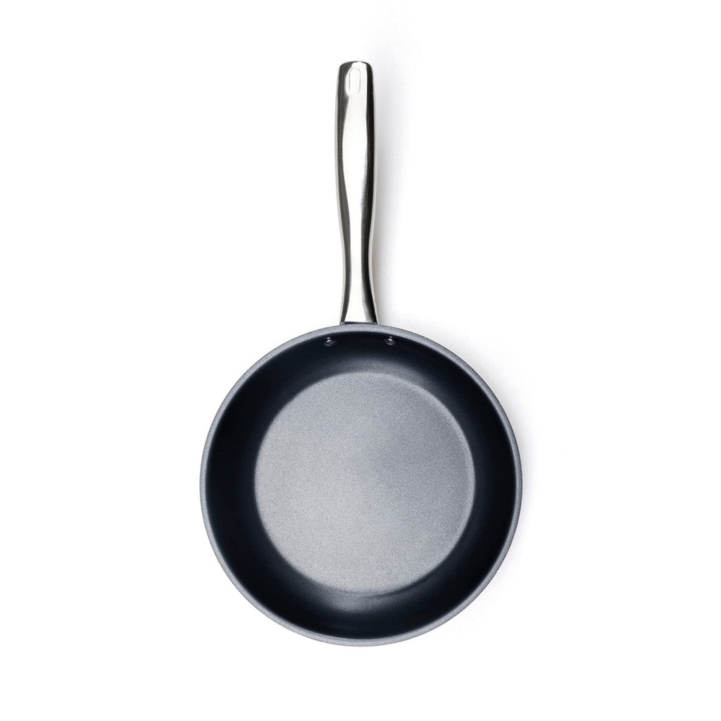 Set of 3 fry pans Qulinox Pro - anti-stick coating - stainless steel - 20 + 24 + 28 cm